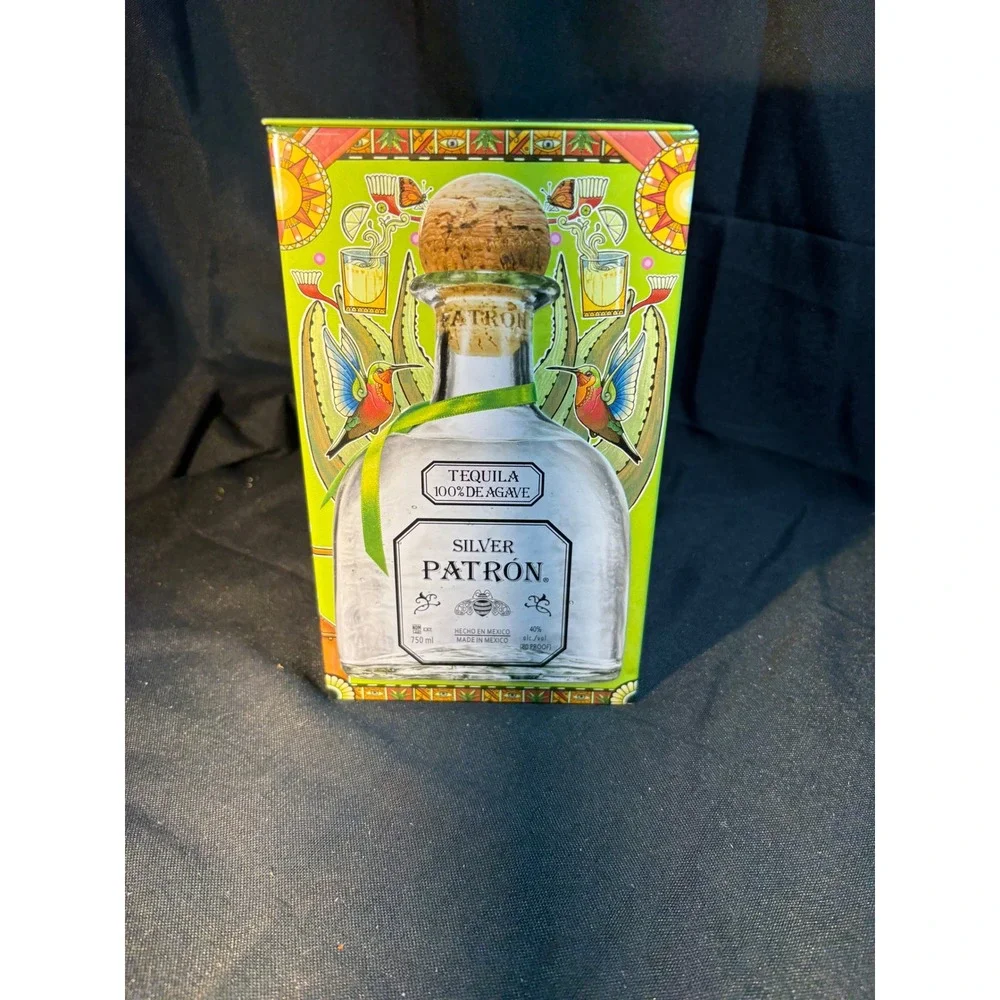 Patron‎ Silver Tequila Limited Edition 2023 Sergio Checo Perez F1 Heritage Tin